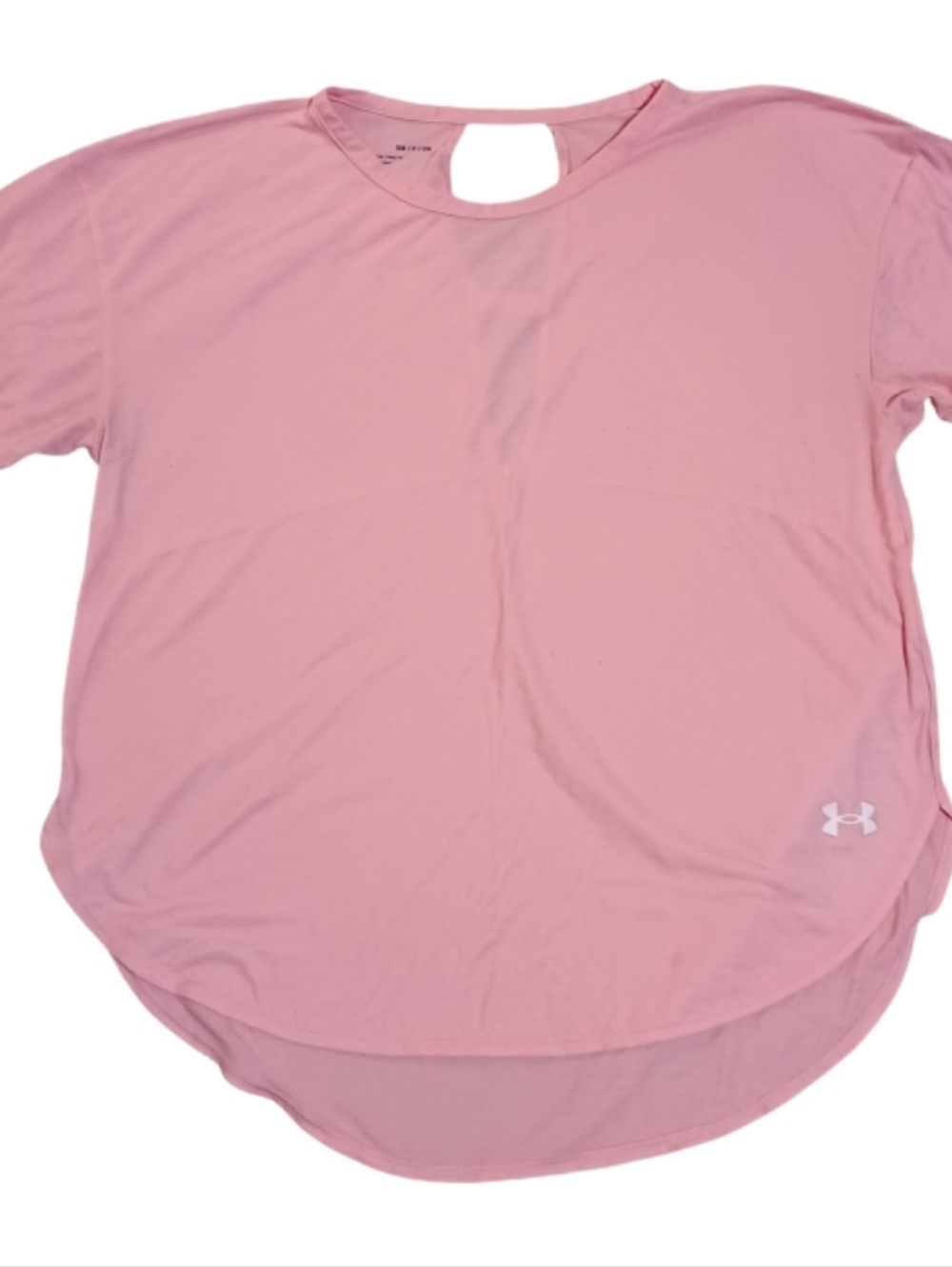 Under Armour Light Pink Short Sleeve Women's Active Tee - Picture 4 of 4